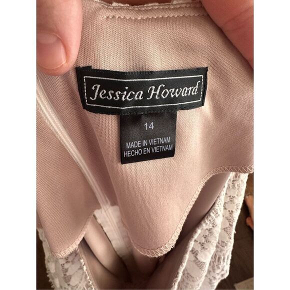 Jessica Howard Lace Overlay Dress - Picture 6 of 6